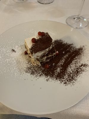 Tiramisu  at Pesto di Pistacchio in Trani