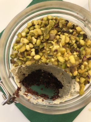 Cheesecake al pistacchio 🔝   at Pesto di Pistacchio in Trani