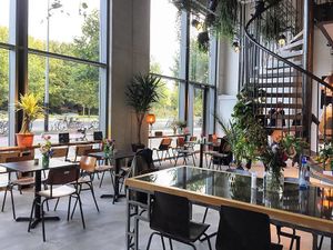 interior at Benji's in Amsterdam