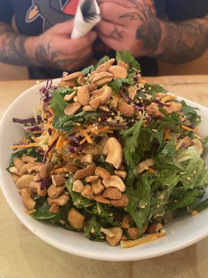 Thai salad at MeeT in Yaletown in Vancouver