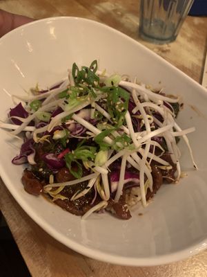 Ginger Bowl  at MeeT in Yaletown in Vancouver