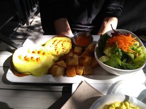 "Eggs" Benedict  at MeeT in Yaletown in Vancouver