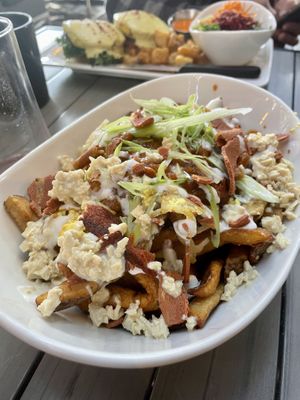 As promised: Breakfast Poutine  at MeeT in Yaletown in Vancouver