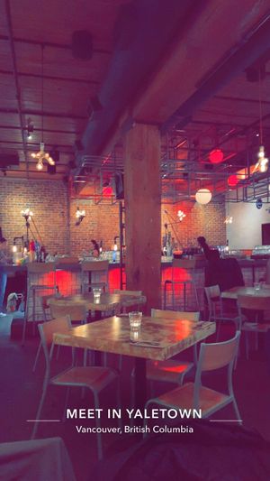   at MeeT in Yaletown in Vancouver