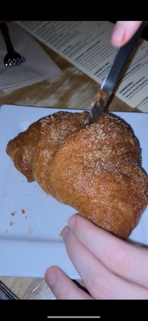 Vegan Cronut   at MeeT in Yaletown in Vancouver