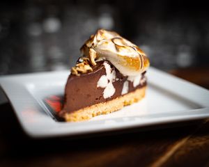 ROCKY ROAD GANACHE TART at MeeT in Yaletown in Vancouver