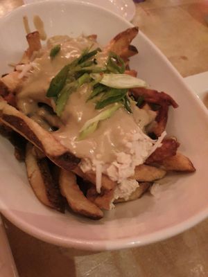 Poutine at MeeT in Yaletown in Vancouver