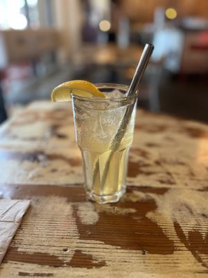 Tasty lemonade  at MeeT in Yaletown in Vancouver