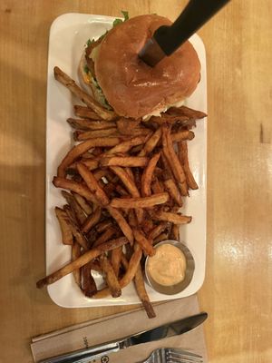 SWAP chicken   at MeeT in Yaletown in Vancouver