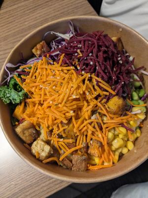 Yum Bowl at MeeT in Yaletown in Vancouver