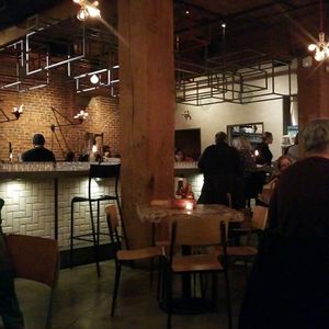 Inside at soft opening  at MeeT in Yaletown in Vancouver