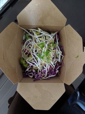 Beefless to go at MeeT in Yaletown in Vancouver