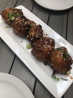 Cauliflower wings  at MeeT in Yaletown in Vancouver