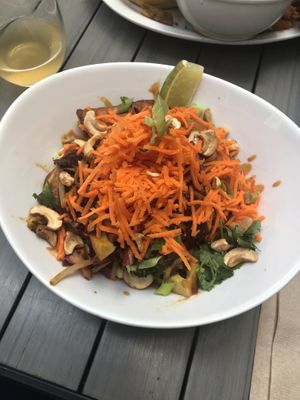 Thai noodles at MeeT in Yaletown in Vancouver