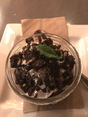 Oreo dessert at MeeT in Yaletown in Vancouver