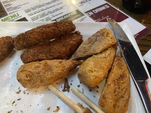 Always forget to take pictures BEFORE I eat 🤦🏻‍♀️  at Hometown Sports Grill in Ottawa