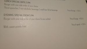 2018 prices at Hans Im Glück in Berlin