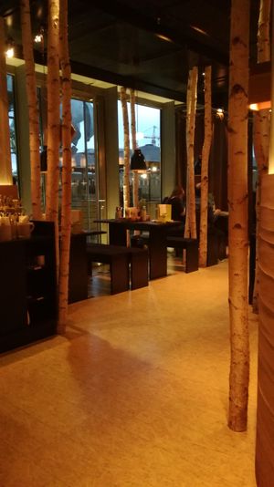 Inside decor at Hans Im Glück in Berlin