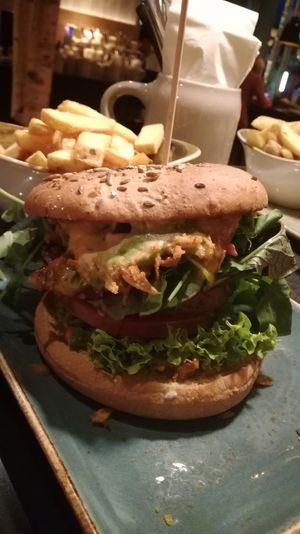 Burger #1 at Hans Im Glück in Berlin