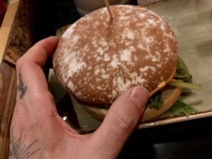 burger at Hans Im Glück in Berlin