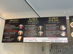 Drinks  at Gratify Foods in Penticton