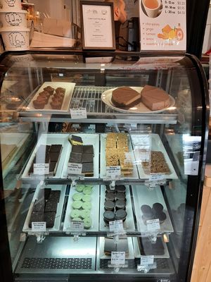 The goodie cooler! at Gratify Foods in Penticton