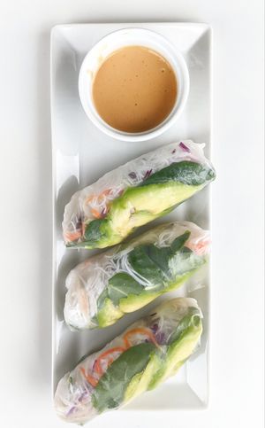Salad Rolls at Gratify Foods in Penticton
