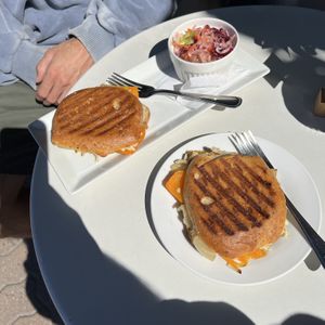 Philly Cheese Panini  at Gratify Foods in Penticton