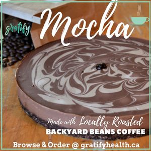 Mocha cheezecake from Gratify. at Gratify Foods in Penticton
