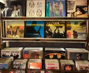 vinyl records at Pleased To Meet Me in Nara