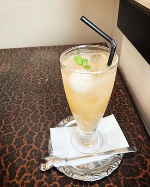 lychee juice at Pleased To Meet Me in Nara