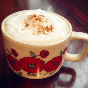 cafe au lait at Pleased To Meet Me in Nara