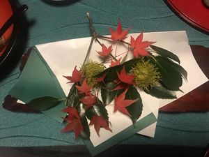 Beautiful dish at Kanga An in Kyoto