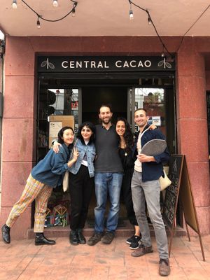Perfecto place for a friends moment ❤️. The atmosphere is welcoming and warm  at Central Cacao in Mexico City