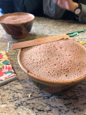 My favorite are the beverages they make in the moment  at Central Cacao in Mexico City