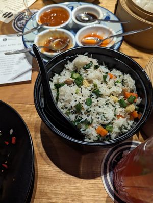 Fried rice at Oriental Teahouse in South Yarra