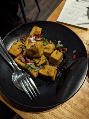 Salt and pepper tofu at Oriental Teahouse in South Yarra