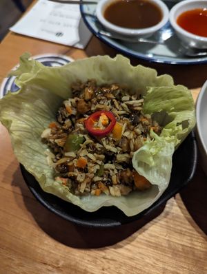 San Choi bao at Oriental Teahouse in South Yarra