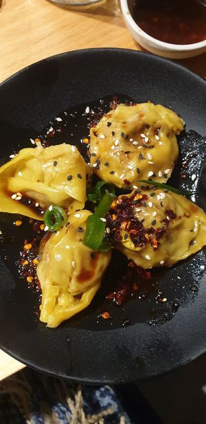 Beef less dumplings at Oriental Teahouse in South Yarra