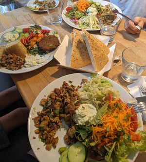 Vönerteller at Cafe Affenbrot in Luebeck