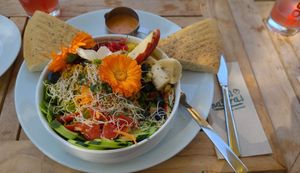 Vegane Bowl at Cafe Affenbrot in Luebeck