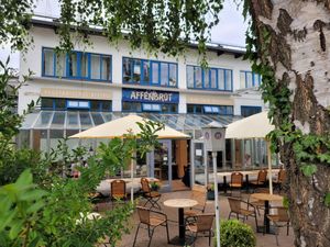 Von außen at Cafe Affenbrot in Luebeck