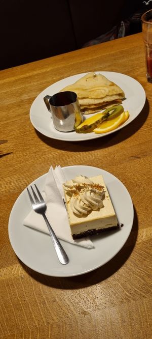 Dessert at Cafe Affenbrot in Luebeck