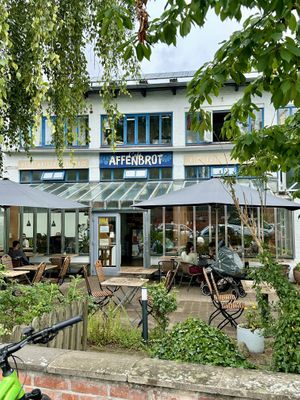   at Cafe Affenbrot in Luebeck