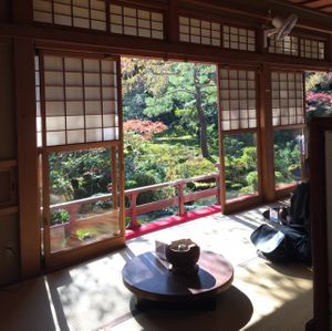 gorgeous location at Tofu Restaurant Seigen-in - 西源院 in Kyoto