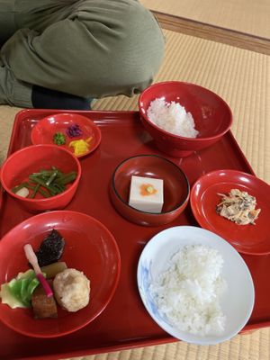 vegetable sides  at Tofu Restaurant Seigen-in - 西源院 in Kyoto