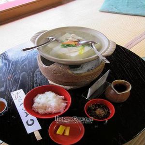 Yudofu at Tofu Restaurant Seigen-in - 西源院 in Kyoto