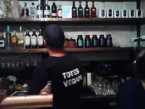 Totes Vegan Owner! at Grey Cells Green in Windsor