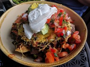 nachos at Grey Cells Green in Windsor