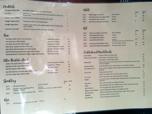 menu at Grey Cells Green in Windsor